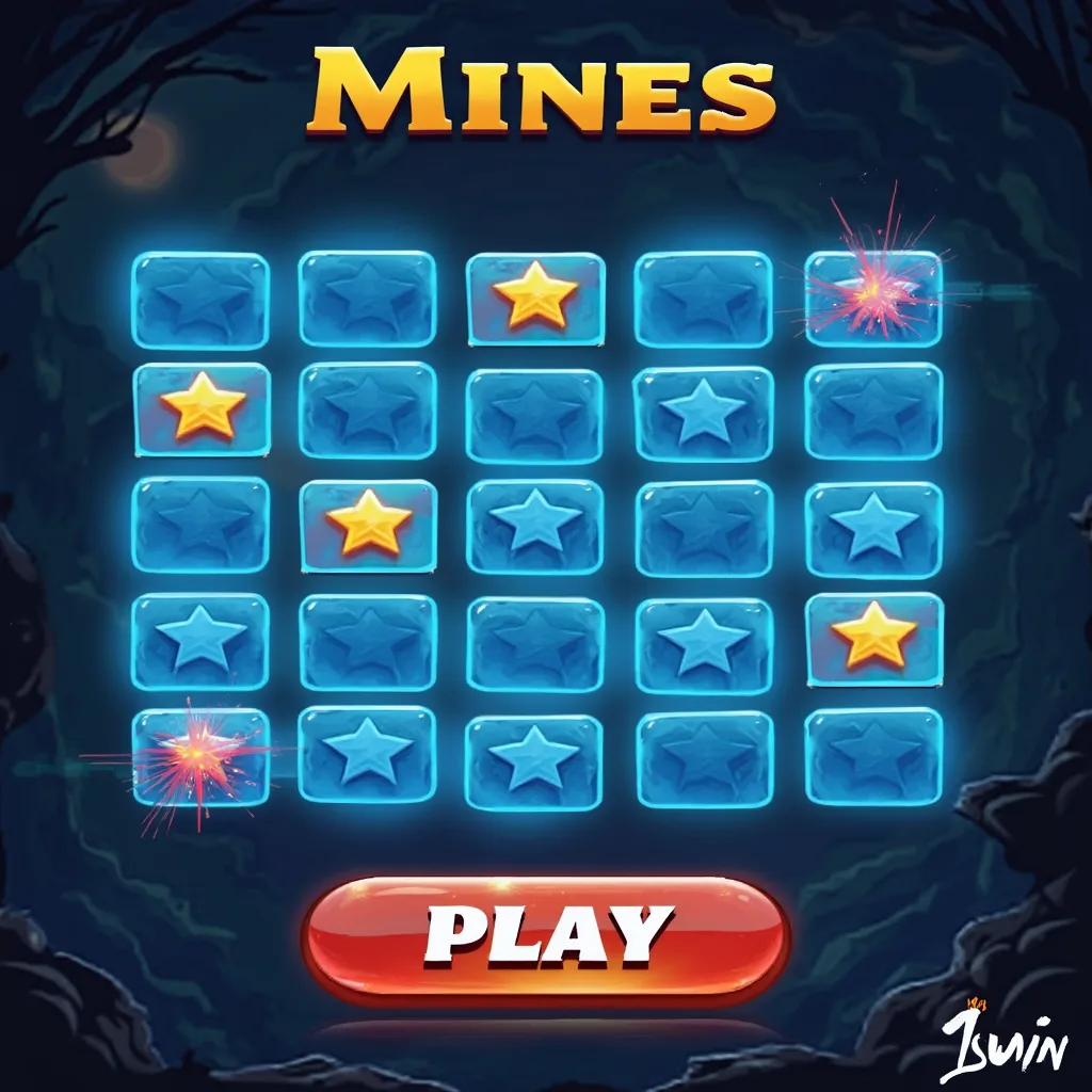 Juego de estrategia Mines en 1win Chile