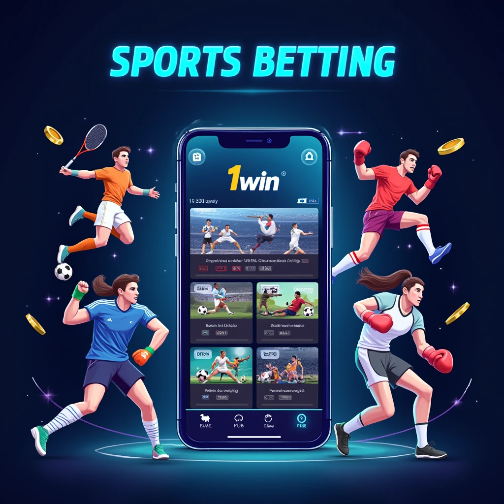 Apuestas deportivas desde la app 1win